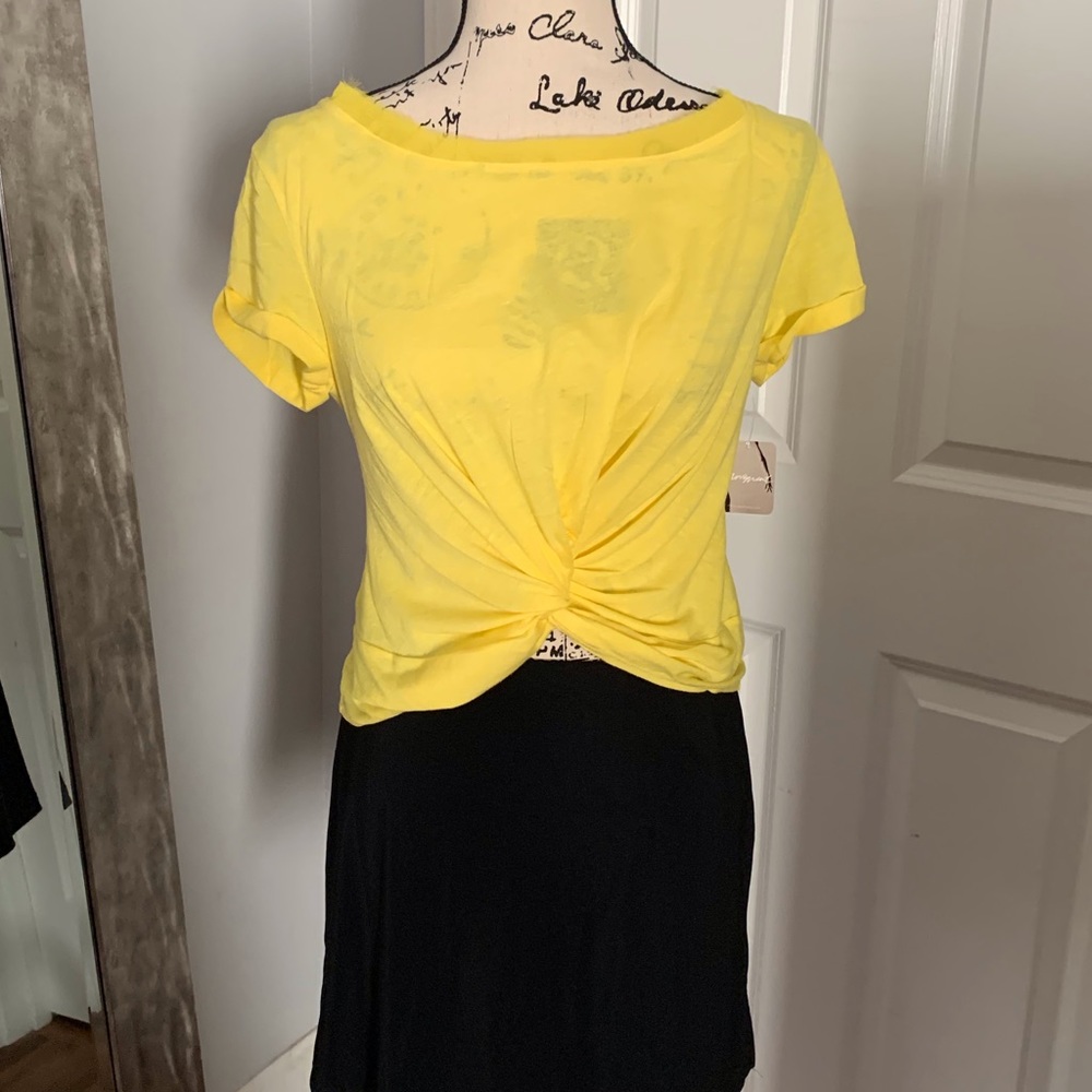 Free People Run in the Sun Tee Size M